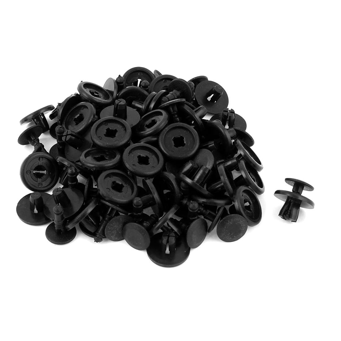 Fasteners 20x Plastic Trim Retaining Clips 8mm hole