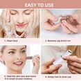 thumbnail image 5 of Facial Hair Removal for Women, Electric Rechargeable Painless Hair Remover for Face, Upper Lips, Chin, Peach Fuzz, with LED Light, 5 of 5