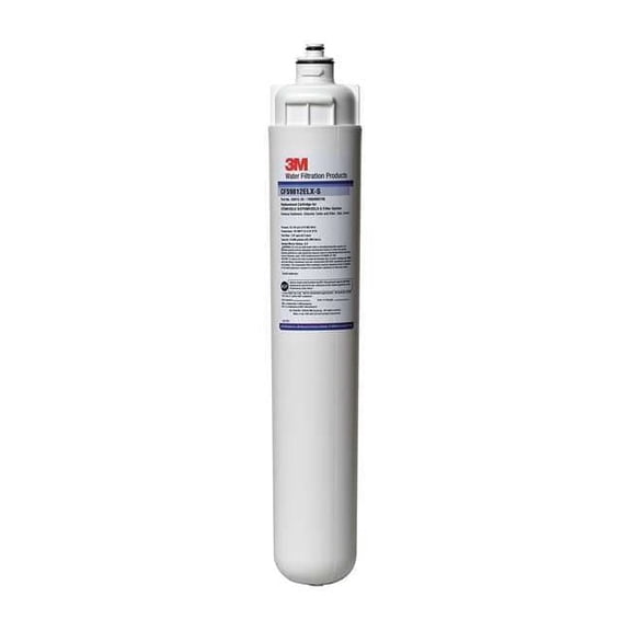 3m Filtration Quick Connect Filter, 1.7 gpm, 0.50 Micron, 18 5/8 in H 5631710