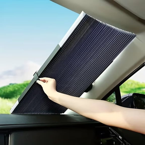 46x125cm Car Sun Shade | Foldable UV Protection