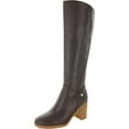 thumbnail image 2 of Giani Bernini Womens Odettee Leather Almond Toe Knee-High Boots, 2 of 2
