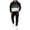 Gray, variant on Track Suits Mens 2 Pieces Set Hoodie Pullover Sweatshirts for Men With Pockets And Joggers Sweatpants