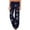 Black3, variant on Fiaer Christmas Pajamas Pants for Women Festive Holiday Sleepwear Trousers Soft Comfortable Elastic Waist Lace up Xmas Slacks for Everyday Wear and Relaxation at Home Dark Blue XL
