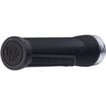 thumbnail image 2 of Race Face Chester Lock-On Grips, 34mm, Black/Silver, 2 of 2