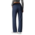 thumbnail image 5 of Yievot Womens Dress Casual Pants Stretchy High Waisted Golf Pant Wide Leg Work Business Trousers with Pockets, 5 of 8