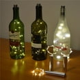 thumbnail image 6 of Wine Bottle Lights Cork Shape Starry Warm White LED String Lights, 6 of 8