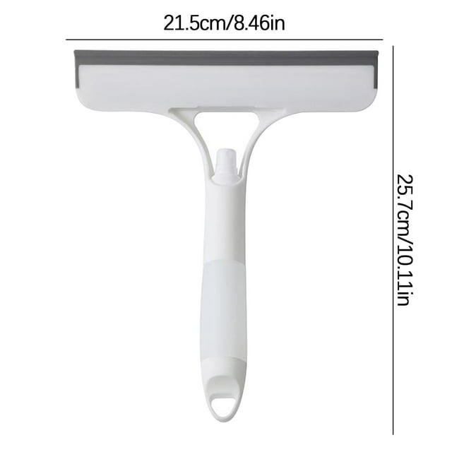Agiferg Glass Cleaning Tool Household Tool Washing Mirror Water Window Wiper Silicone Scraper Cleaning Window Spray Brush Scraper