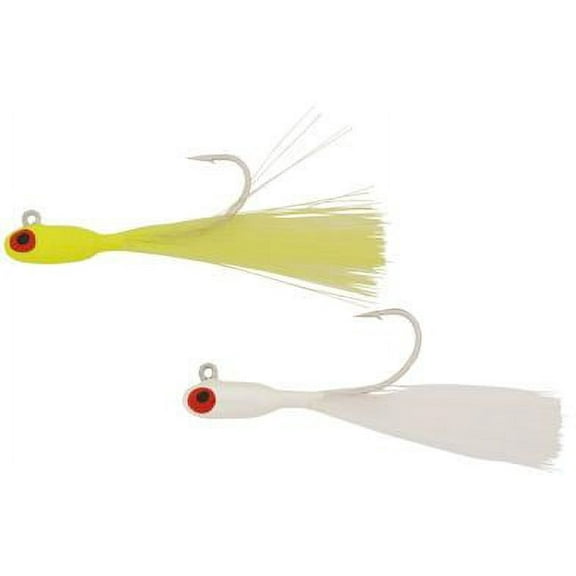H&H Fishing Lure MRFR80-09 Mag Redfish Rig 1/4oz Chart/Wht
