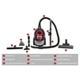 thumbnail image 3 of Atrix Vortex Red Vacuum with HEPA Filtration, 3 of 4