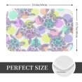 thumbnail image 2 of Sikiie Sea Turtles Print Flannel Anti-slip Floor Mat 16x24in, Thickened Dustproof Entrance Door Mat Floor Mat for Kitchen, Bathroom, Laundry Room, 2 of 7