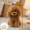 thumbnail image 3 of Plush Teddy Toy Cute Puppy Stuffed Animal - Soft Hug Pet Companion Gift, 3 of 8