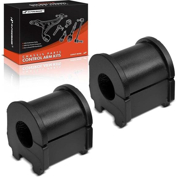 A-Premium 2 x Rear To Frame Sway Bar Bushing Kit, Compatible with Toyota Camry 2012-2017, Avalon 2013-2018