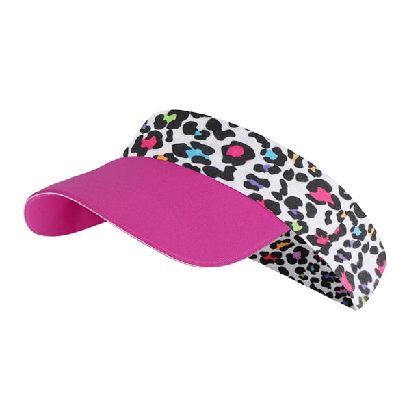 Ticikt Toddler Sun Visor Girls Age 3-12, Kids Beach Visor Summer Sun Protection Sport Cap,Color:Purple