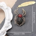 thumbnail image 7 of GKNET Insect Spider Brooch with Rhinestones and Realistic Insect Pin, 7 of 7