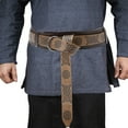 thumbnail image 6 of COMEET Waist Belt, Medieval Waistband Vintage Cosplay Embossed Belt for Men Cosplay Supplies Waistband for Photoshoots and Stage, 6 of 7