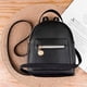 thumbnail image 5 of Sonducket de cuero PU a prueba de polvo, de moda, bolso de hombro ligero, de regalo de gran capacidad para viajes de mujer Mochilas Marrón, 5 of 6