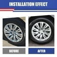 thumbnail image 6 of 1 Piece 16" Hubcap Wheel Rims Cover Fit For 2012-2014 TOYOTA CAMRY/2012-2014 TOYOTA CAMRY HYBRID Compatible With Steel Wheels Snap On Installation(16-Inch,LACQUER), 6 of 8