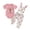 R69-Pink, variant on RMGVDSD Easter Baby Girl Clothes Summer Outfits Cute Bunny Embroidered Short Sleeve Romper Bodysuit Pants Hat Three Piece Set 9-12 Months