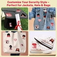 thumbnail image 4 of 24pcs Delta Sigma Theta Sorority Iron-On Patches, Embroidered Appliques for Jackets, Hats, Bags, Jeans | Greek Letter Accessories & DIY Craft Supplies, 4 of 6