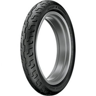190 50 Tire Dunlop D404 Front Motorcycle Tire - 100/90-19 57H Bias