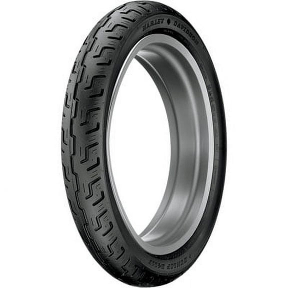 100/90-19 (57H) Dunlop D401 Front Motorcycle Tire Black Wall for Yamaha SCR950 2017