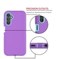 thumbnail image 5 of EBIZCITY Case for Samsung Galaxy A14 5G 2023 6.6", Case Cover for Galaxy A14 5G, Shockproof Heavy Duty Hard Plastic & Rubber Rugged Bumper 3-in-1 Case Cover - Purple, 5 of 6