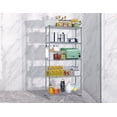 thumbnail image 2 of CL.HPAHKL 5-Tier Adjustable Wire Shelving Unit, NSF Certified Commercial Metal Storage Rack 1250 LBS Capacity, Adjustable Steel Shelves for Kitchen, Garage, Restaurant, 36" L x 14" W x 72" H, Chrome, 2 of 6