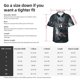 thumbnail image 5 of Balery Forest Black Ghost Warrior Camisas hawaianas de manga corta para hombre, camisas playeras de corte holgado, camisas de vacaciones con botones,Large, 5 of 7