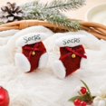 thumbnail image 7 of Qjidjing 2Pcs Christmas Stocking Hanging Ornaments, Xmas Pendant Accessories, for Christmas Tree, Home Wall, Holiday Party Decor, 7 of 7