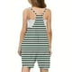 thumbnail image 3 of Odeerbi 5-14 Años Niñas Traje de Verano Lindo Rayado Camisola Romper Casual Transpirable Cómodo Combinados Pantalones Cortos Con Bolsillos, 3 of 6