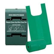 Standard Starter Dog Waste Station / Tie_Handle Roll (Matte Green)