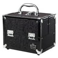 thumbnail image 1 of Caboodles 8.5 Inches Black Print Cosmetic Train Case - 4 Tray, 1 of 2