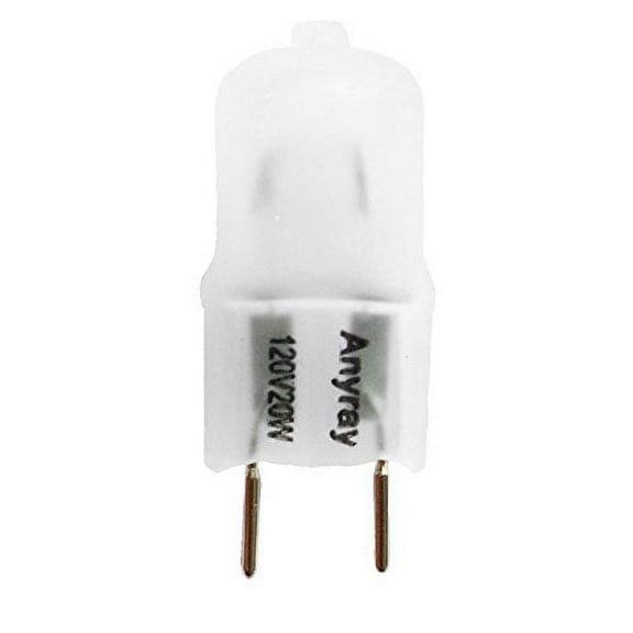 Anyray A1700F (7)-Bulbs 20W G8S FROSTED GLASS 120V Halogen Light Bulb 130V