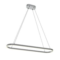 AFX  Glo 48'' LED Linear Pendant Satin Nickel Satin Nickel