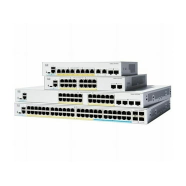 Cisco Catalyst 1300-48FP-4X Managed Switch, 48 Port GE, Full PoE, 4x10GE SFP , Limited Lifetime Protection (C1300-48FP-4X)