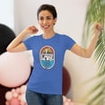 thumbnail image 5 of Women's "Lake Life Rainbow" Triblend Tee by Bird Island Outfitters, 5 of 5