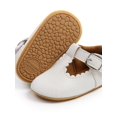 thumbnail image 3 of Baby Boy Girl Shoes Non Slip Soft Sole PU Leather Infant Toddler Mary Jane Flats First Walker Crib Dress Oxford Shoes, 3 of 7