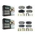 thumbnail image 1 of TEC Front Rear Ceramic Brake Pads Kit for Car 2007-2012 Kia Rondo KTC-100126, 1 of 10