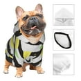 thumbnail image 3 of Fotbe Lemon Sudadera con Estampado para Perros Pequeños – Suéter con Capucha para Mascotas, Tela Suave de Forro Polar con Bolsillo-X-Large, 3 of 7