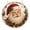 Santa Claus-A, variant on Christmas Pearl Diamond Painting Suncatcher Kit, DIY 3D Pearl Art Kit with Acrylic Hanging Ornament, Christmas Diamond Art Craft for Adults, Holiday Window Decor