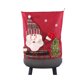 thumbnail image 1 of Kearding Bonita funda navideña para silla de comedor, ropa de cocina, muñecas 3D, Papá Noel, alce, Antimacassar, funda para fiesta, Bar, Papá Noel, 1 of 6