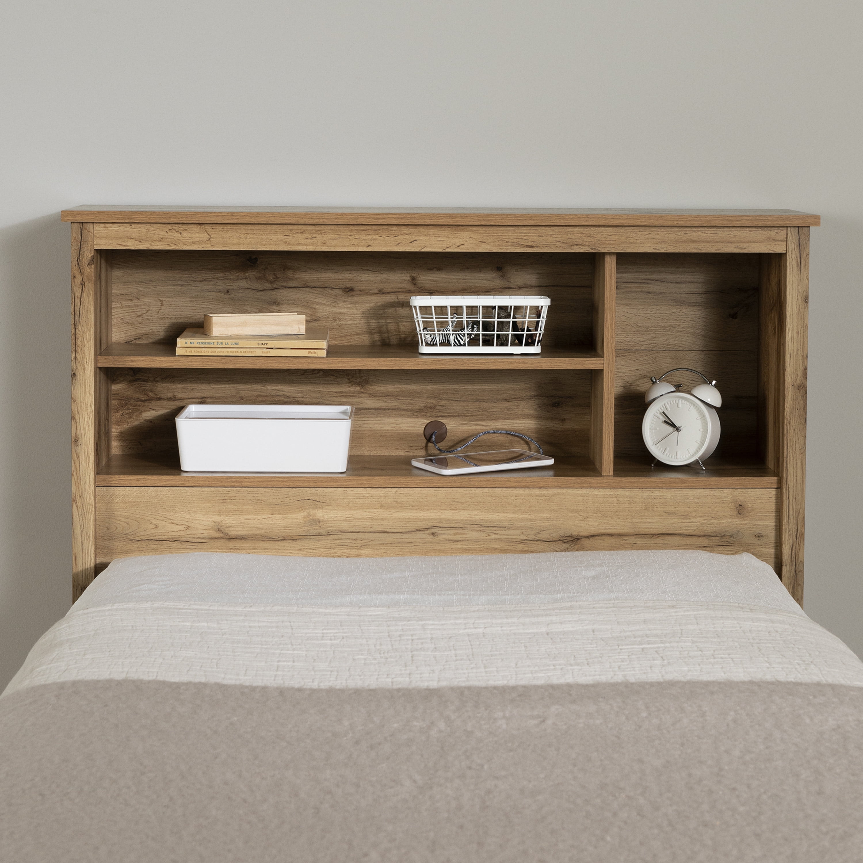 South Shore Cavalleri, Contemporary Bed, Twin Brown
