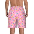 thumbnail image 3 of Naloa Donut Men's Beach Shorts, Surfing shorts, Swim trunks, Quick Dry Swim Trunks for Surfing Beach Fun - XX-Large, 3 of 9