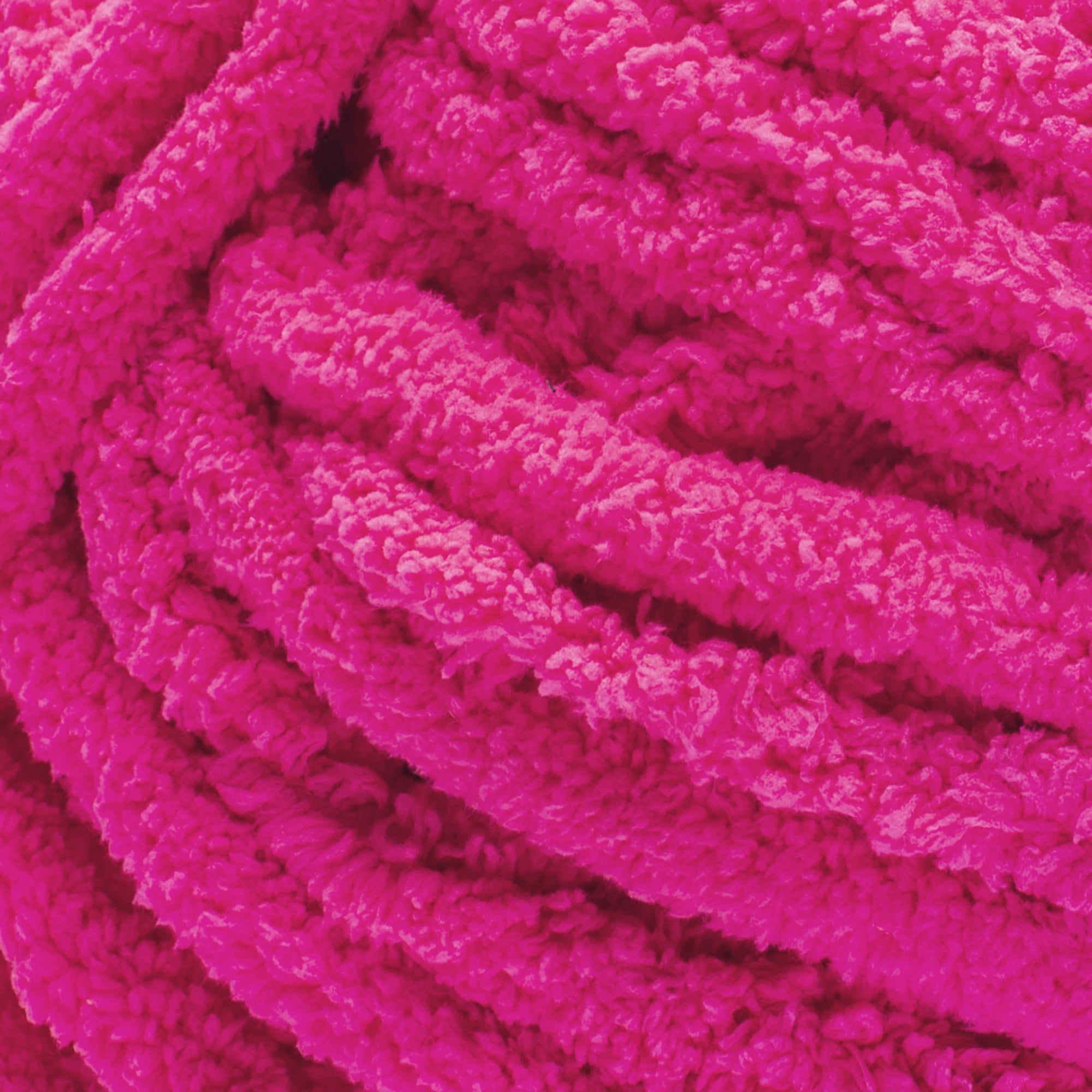 Bernat® Blanket extra™ #7 Jumbo Polyester Yarn, Bright pink 10.5oz/300g 97 Yards (2 Pack)