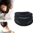 thumbnail image 1 of Cervicorrect Neck Brace, Cervicorrect Neck Brace by Healthy Lab Co, Cervical Neck Brace for Snoring, Neck Brace for Sleeping Soft Foam, Neck Brace for Neck Pain And Support for Women Men (Black), 1 of 5