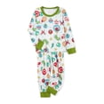 thumbnail image 3 of Nituyy Matching Christmas Pjs For Family,Elf Pajamas Christma Sets,Xmas Holiday Family Sleepwear Outfits Women Men, 3 of 9