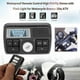 thumbnail image 2 of Audio para motocicleta, radio MP3, altavoces estéreo, Bluetooth, resistente al agua, FM, 5 funciones de ecualización, pantalla LCD, USB/SD/TF., 2 of 5