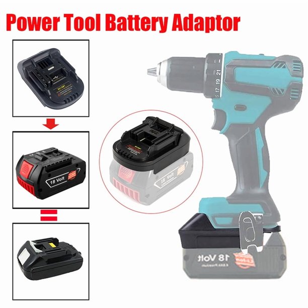 Nuevo Convertidor Adaptador de Batería BS18MT USB para Baterías Bosch 18V BAT619G/620 Se Convierte en Batería de Litio Makita 18V BL 1860