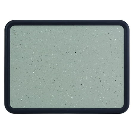 Contour Granite Bulletin Board 18 x 24 Black Frame - Cork Boards