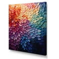 thumbnail image 2 of Designart "Harmony in the Colorful Forest II" Abstract Canvas Art Print, 2 of 5